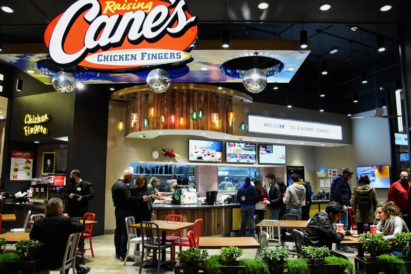 Opening of Raising Cane's